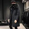 Parkas en duvet pour hommes dans l'hiver 2022 hommes manteaux longs cols manteau à capuche pour hommes pour garder au chaud Coat1