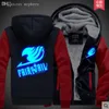 Fashionanime Fairy Tail Dicker Jacke Sweatshirts Hoodie Luminous Unisex Clothing Coat419717141