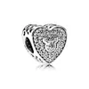 NUOVO 100% argento sterling 925 1:1 autentico 792049CZ fascino scintillante braccialetto cuore gioielli originali da donna