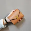 Ins New Love European och American Simple Designer Women's Wallet Women Short Threefold Small Purse Women's Coin Purse 251U