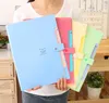 A4 Kawaii Carpetas Filing Supplies Smile Waterproof File Folder 5 Lagen Document Bag Office Briefpapier LX3232