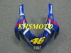 Injektionsgjutningssats för Aprilia RS125 06 07 08 09 10 11 RS 125 2006 2011 Blue White Fairings Set AA16