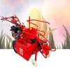 LEWIAO Hand Push Diesel Gasoline Engine Driven Single Row Corn Harvester / Maize Reaping Machine for Sale