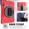 shockproof Robot case military Extreme Heavy Duty 360 Degree Rotation silicone cover for ipad 10.2 9.7 11 pro Samsung 12.4 Surface pro x