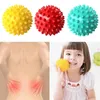1 PC PVC Spiky Massage Ball Trigger Point Sport Fitness Hand Foot Pain Stress Relief Muscle Relax Ball For Massaging232U