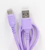 2.4A 액체 실리콘 마이크로 USB 케이블 USB 타입 C 케이블 이동 전화 1M 2M 빠른 USB 충전기 케이블 삼성 충전