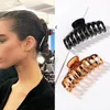 Moda Donna Fermagli per capelli di grandi dimensioni Semplice presa per capelli Artiglio Morsetto Ragazze Barrette Forcine Accessori per capelli Copricapo