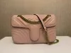 2023 Designer Totes handbags Crossbody Wave Pattern Marmont Canvas Luxury leather strap Chain Messenger handbags Multi styles Shoulder cute purse