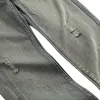 Gersri Designer marca homens jeans skinny rasgado destruiu trecho Slim Fit Hop Hop calças com calça plus size para homens