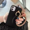 Candy Color Bracelet Ring Telefoonhoesjes voor iPhone 14 13 12 11 11Pro Max XR X XS Max SE 6 6S 7 8 Plus Matte Soft Silicone Case Capa