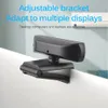 H601 USB WebCam 1080p 60FPSフォーカスWebカメラとライブオンライン教育用のノイゼセキングマイクPcComputerカメラ79992040