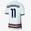 20 21 RONALDO soccer jerseys JOAO FELIX NEVES BERNARDO CANCELO RUBEN away white 16 17 22 23 national team Adult+ Kids kit football shirt