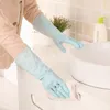 Kitchen Dish Washing Gloves Household Rubber Dishes Washing Glove Waterproof Wash Clothes Cleaning Kitchens Clean Tool BH4086 TYJ