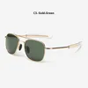 HBK 2020 American Army Ao Polaris Sunglasses Pilot Plongée Sun Glasse Alloy Classical K40023P1277766