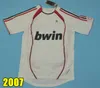 Jerseys de fútbol retro Gullit Van Basten Baresi Maldini C. Ancelotti Rijkaard Ronaldo Kaka Inzaghi Pirlo Weah Baggio Seedorf 88 90 99