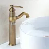 Rubinetto per lavabo alto Rubinetti per acqua calda e fredda per bagno Maniglia per canto Rubinetti per lavabo per bagno Miscelatore per lavabo con gru ZR167