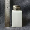 1 adet 50 200 ml Boş Plastik Oje Sökücü Alkol Sıvı Basın Pompa Dağıtıcı Şişe Nail Art UV Jel Temizleyici