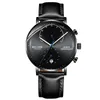 Heren Waterdicht Horloges Lederen band Slim kwarts Casual Business Mens Pols Watch Top merk Belushi Male klok 2020 Fashion12671