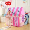 Yard Kids Toys Tents Kids Play Tent Boy Girl Princess inomhus utomhus Kids House Play Ball Pet Pool Playhouse LJ2009238298832