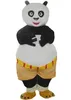 2019 Indirim fabrika satış Kungfu panda Maskot kostüm Kung Fu Panda Maskot kostüm Kungfu panda