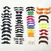 29 barbes coiffantes, 14 barbes de simulation de couleurs différentes, 58 ensembles avec barbe courte en peluche