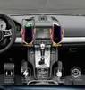 R1 Car Wireless Charger Automatic Clamping 10W Qi Fast Charging Holder för iPhone Samsung Huawei Air Vent Phone Holder med Retail Box MQ100