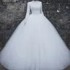 2019 Elegant informell brudklänning Lyxiga afrikanska bröllopsklänningar Mermaid Appliques Avtagbara tåg Klassiska Bröllopklänningar