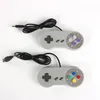 USB-stekker Wired Handvat Game Controllers Joysticks Gamepads Games Speler Accessoires voor SNES Handheld Retro Gaming Box Consoles