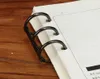 Metall Spiral Binder Edelstahl Binder Datei Ordner Clip Lose-blatt Ring Clip Für Notebook Tagebuch Book313N