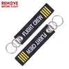 Keychains 30 st Lot Lot Flight Crew Keychain for Aviation Gift Brodery Key Chain Fashion Jewelry Promotion Christmas Gifts1275Z