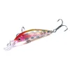 Hengjia 8colors 8.5cm 4g New minnow isca Pesqueiro Plástico Artificial isco rígido Com Treble gancho