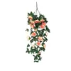 Simulering Fake Flower Rose Vine Wall Hanging Flower Orchid Hanging Basket Living Room Balkong Home Decoration5806530