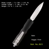 Schelin MT UTX Automatic Knife D2 Blade CNC Process HighEnd Auto Knife Double Edge Spartan High End Survival Folding Knive Campi3285851