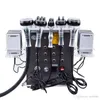 Nouvelle promotion 6 en 1 Ultrasonic Cavitation Vacuum Fréquence Fréquence Lipo Laser Slimming Machine pour SPA1090420