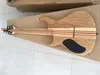 7 strängar gitarr röd gitarr ebony fingerboard 24 fret elektrisk gitarr nacke genom kropp två pickups vackra