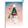 Weihnachten Banner Schneemann Elch Santa Claus Tuch Garten Flagge Frohe Weihnachten Dekorationen Für Zuhause Weihnachten Ornamente Banner DA970