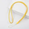 5–10 Stück langes Nylon-Lanyard zum Aufhängen von Mobiltelefonen, verstellbare Umhängebänder, flexible Schlinge, Halskettenseil