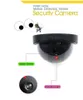 Simulation de caméra dôme de Surveillance factice de sécurité à domicile sans fil surveillant un faux hémisphère avec une fausse surveillance de lumière Ir fausse cam6066178