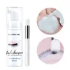 50 ml Professional Eyelash Eye Lashes Foam Cleaner Pump Design Individuell ögonfransförlängning Shampo Remover med borste