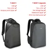 No Key Anti theft TSA Lock Fashion Men Backpacks 15.6inch USB Charging Laptop Male Mochila 18L College School Backpack for Boys 200918