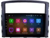 Mitsubishi Pajero V97/V93 2006-2017의 9 인치 안드로이드 자동차 비디오 헤드 장치 Bluetooth USB Wi-Fi 지원 SWC 1080p