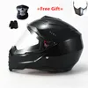 Mate Black Dual Sport Off Road Motorcycle Hjälm Dirt Bike ATV d.O.T Certifierad (M, Blå) Full Face Casco för Moto Sport1