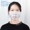 Envío rápido 3D Mascarilla Soporte Reutilizable Lápiz labial Protección Piedor interior Soporte interno Aumento de la nariz Aumento de la respiración Espacio de respiración Soporte de la cubierta de la boca 1000pcs