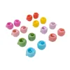100pcslots Candy Colors Mixed Children Kids Girl Mini Bead Hair Clips Cute Barrettes Fashion Accessories9298553