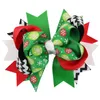 Epecket DHL free ship Swallowtail Bow Christmas Hairpin Children's Christmas Ornament Headdress DAFJ090 jewelry Hair Clips & Barrettes
