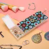 Målningar DIY Specialformad diamantmålning Pencil Case 2 Grids Stationery Storage Box Jewelry Mandala Embroide Kids GiftTr17979957