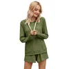 Womens Suits 2020 Fall New Products European and American Womes Home Furnishing Suits Hot Hooded Tops Shorts