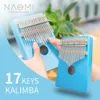 Naomi 17 Keys Kalimba Thumb Piano Finger Piano gåvor för barn Vuxna BEGINNERS5665838