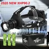 2020 New 902 Head Lamp 90 LED Headlamp 18650 High Power LED Headlight 42W USB Zoom Rechargeable 50 Camping Work Light33454725343