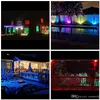 야외 RGB 조명 150W RGB LED 조명등 IP65 방수 LED 홍수 빛 풍경 벽 램프 AC 85-265V